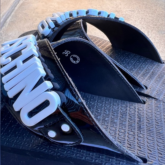 MOSCHINO Platform Sandals (New w/ Box) - Picture 4 of 9